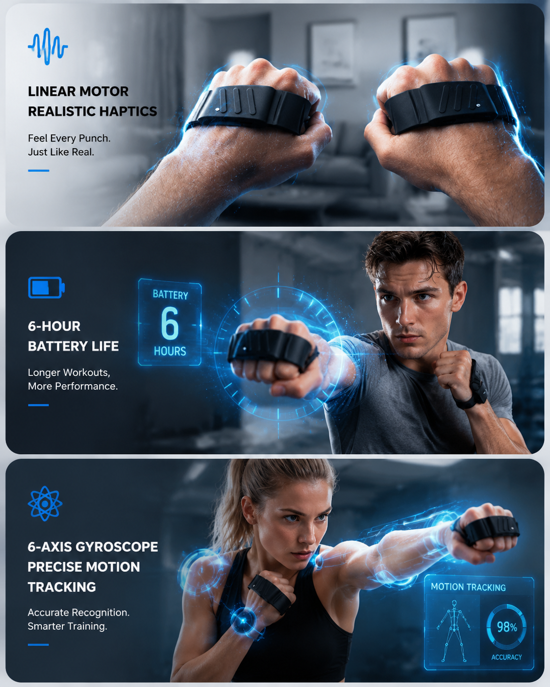 JoySense - Smart Motion Sensing Game Wristband
